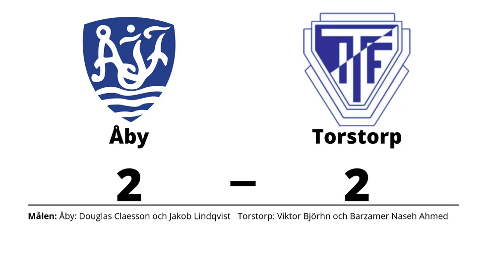 Åby IF spelade lika mot Torstorps IF