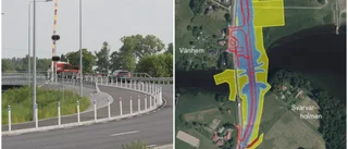 Nya vägen byggs om – är för krokig