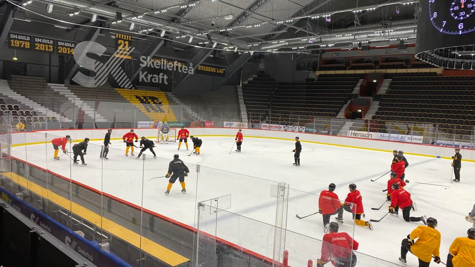 Skellefteå AIK fortsatte att fokusera på special teams under onsdagens träning. 
