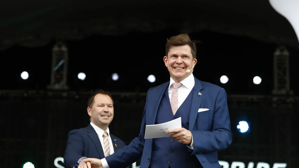 SYMBOLIK. Att talmannen Anderas Norlén invigningstalade på Stockholm Pride är en viktig markering.