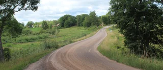 Grusväg sedan nästan ett år tillbaka