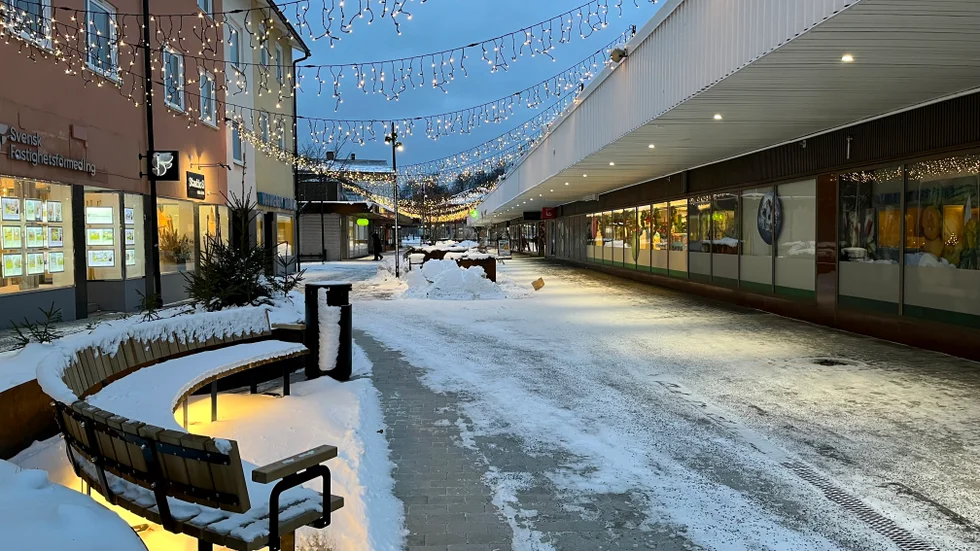 Gågatan i Hultsfred pekas ofta ut som en otrygg plats.