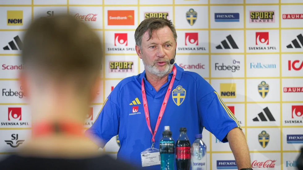Förbundskapten Peter Gerhardsson.