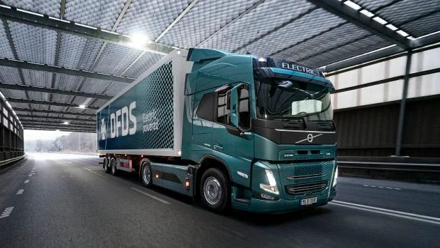 Volvo Lastvagnar kommer att börja bygga ellastbilar även i Gent. Arkivbild.