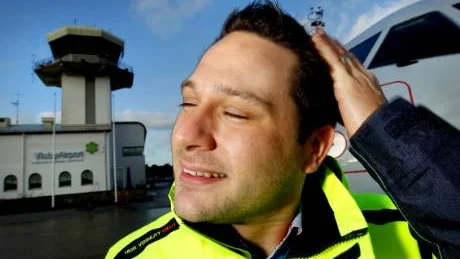 Trivs. Gunnar Jonasson trivs med sitt arbete som chef för Visby Airport. Flyget och                  flygplatsen är väldigt viktiga för den regionala utvecklingen och jag tror det finns möjlighet att stärka den rollen, säger han.