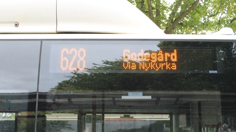 MVT åkte med en tur med buss 628 till Godegård från Motala via Nykyrka och tillbaka.