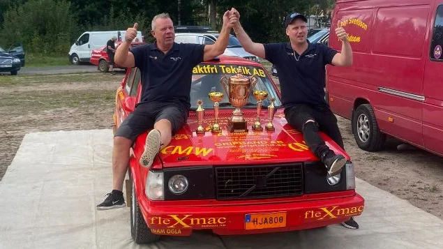 Johan Svensson och XXX körde hem totalsegern i Klappjakten. 