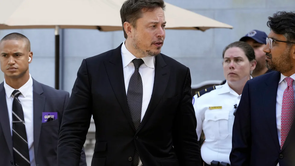 Elon Musk, ägare av X, tidigare Twitter. Arkivbild.