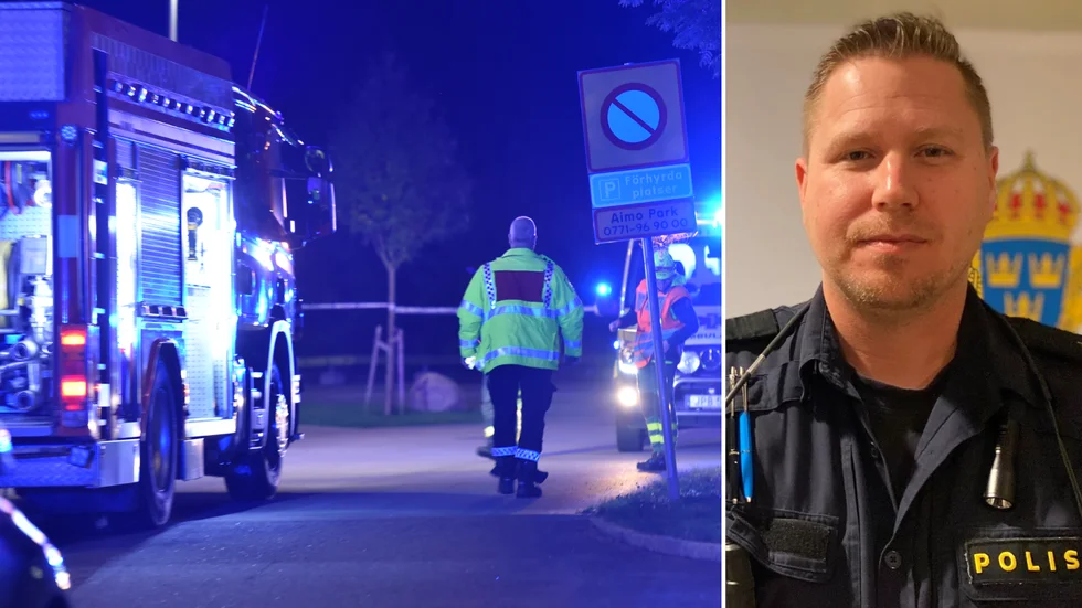 Det finns en möjlig motivbild bakom bränderna, det menar Marcus Anefur presstalesperson hos polisen. 