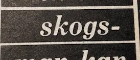 Ur PT:s arkiv: Tände brasa för att kunna hittas
