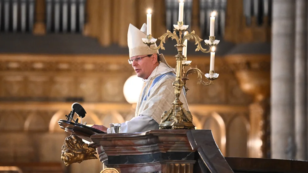 Det var i oktober i Uppsala Domkyrka som Eckerdal, enligt anmälarna, frångick kyrkohandboken. 