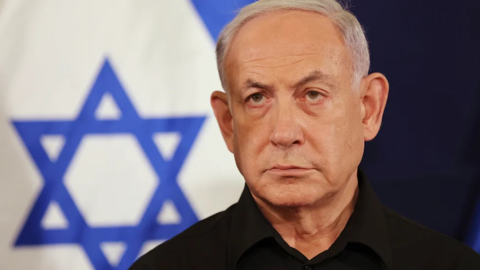 Israels premiärminister Benjamin Netanyahus stab meddelade på söndagen att de stänger av en minister efter uttalanden om att man kan atombomba Gazaremsan. Arkivbild.