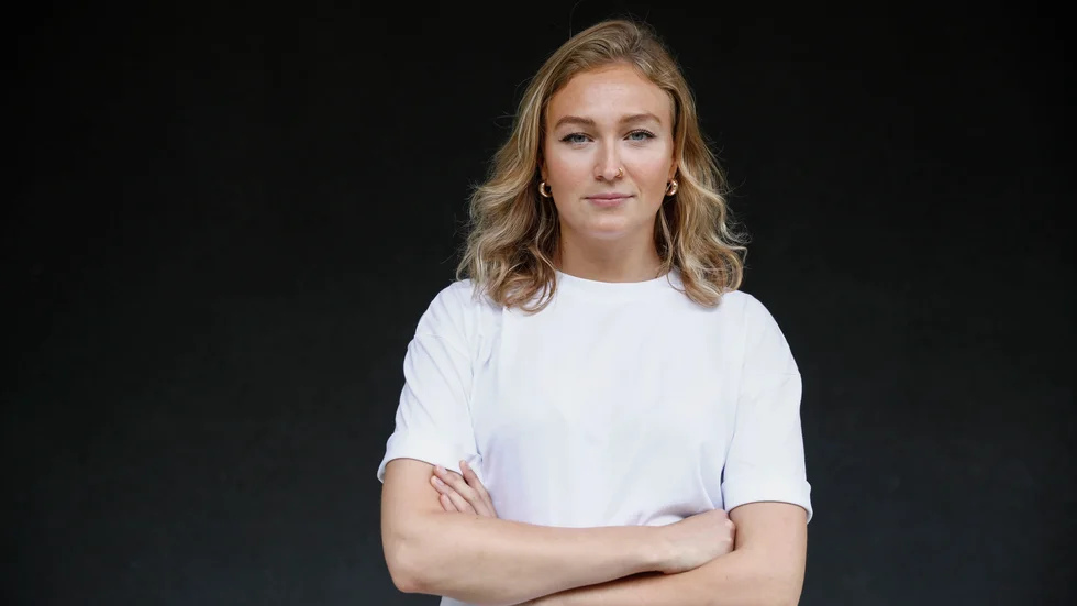 Nellie Erberth journalist och upphovsman till serien "Köp mina trosor" som undersöker sugardejting. Arkivbild.