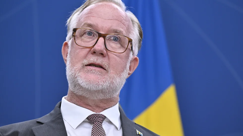 Arbetsmarknadsminister Johan Pehrson (L). Arkivbild.