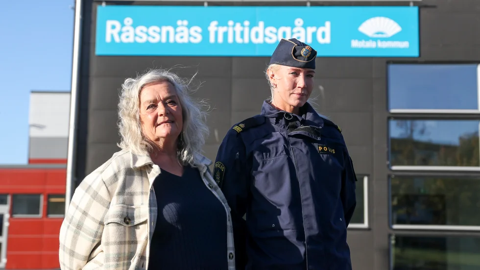 Manni Gustavsson samordnare för BråMo och kommunpolis Josefine Arvidsson menar att det görs mycket för att förebygga brottslighet i Motala. På onsdag ska Mannie berätta om det arbetet när Brås generaldirektör gästar Motala. 