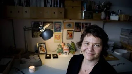 En blogg blev starten till inredningsaffären på nätet. Anneli Levin har drivit nätbutiken hemifrån under ett helt år.
Foto: Jessica Gow/Scanpix