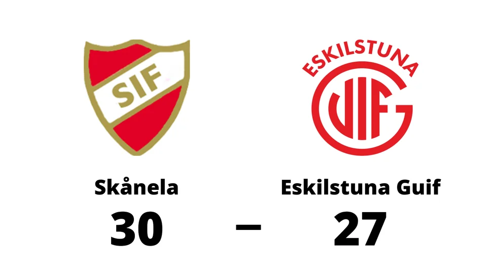 Skånela IF vann mot Eskilstuna Guif