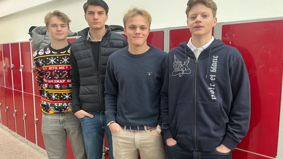 Joel Agné, Gustav Broström, Hugo Bäck, Hugo Hedenfalk och Bruno Dahlberg (ej på bild) är killarna bakom GrischBelt UF. 