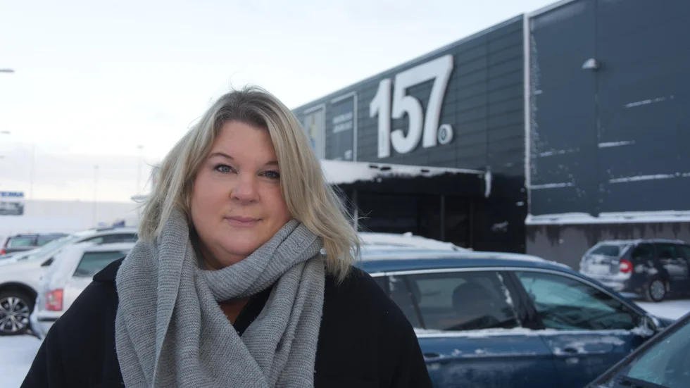 Camilla Haapaniemi, Bålsta, råkade vara ledig och i Luleå under Black friday, så det blev en tur till Storheden. Hon köpte kläder och skor.