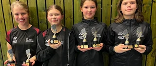 Medaljregn över Piteå Racketklubb