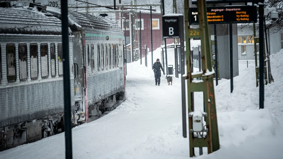 Tågen står stilla, i alla fall under tisdag och onsdag.