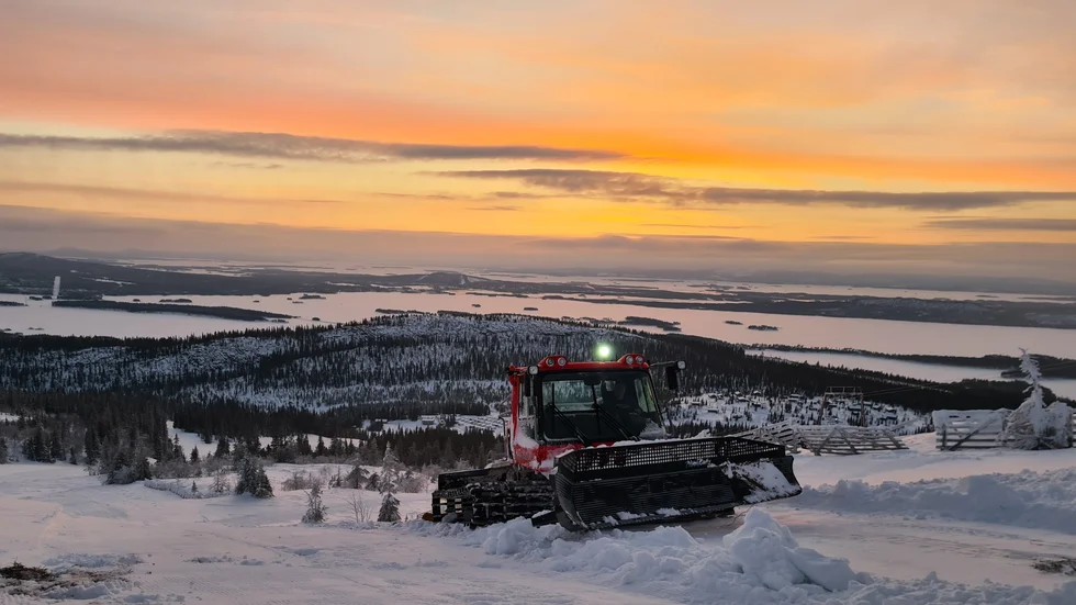 Om två veckor är det säsongspremiär för Galtis skidanläggning. Just nu pågår förberedelserna för fullt. 