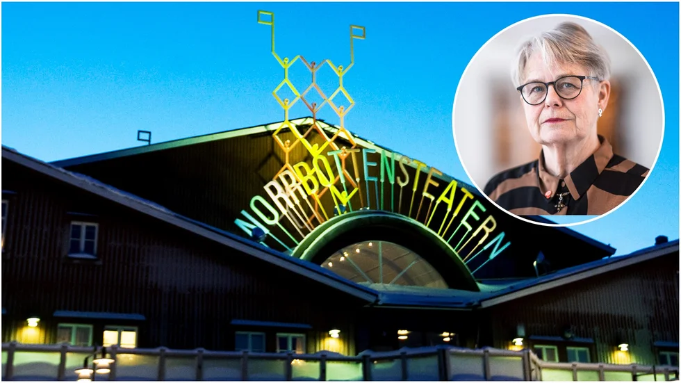Norrbotten går mot strömmen och satsar på kulturen, bland annat får Norrbottensteatern höjda anslag. "Man kan jobba och sova hela livet om man vill men det blir så jäkla tråkigt", säger Helena Ölund (S), ordförande i den regionala utvecklingsnämnden i Region Norrbotten.