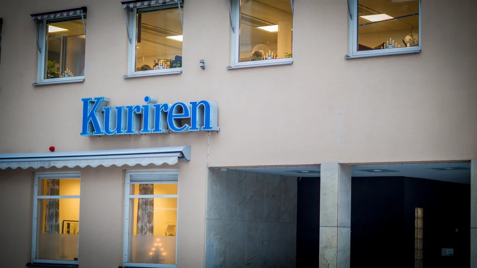 Katrineholms-Kurirens redaktion. 