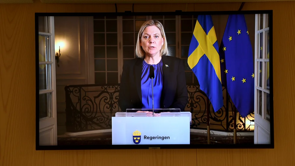 Magdalena Anderssons tal till nationen innehöll inget av direkt substans, tycker ledarskribenten.