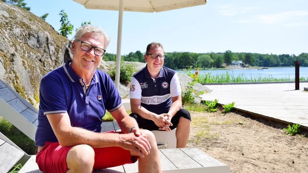 Thomas Fransson och Lars Karlsson vill att näringslivet axlar ansvaret för  turismen.