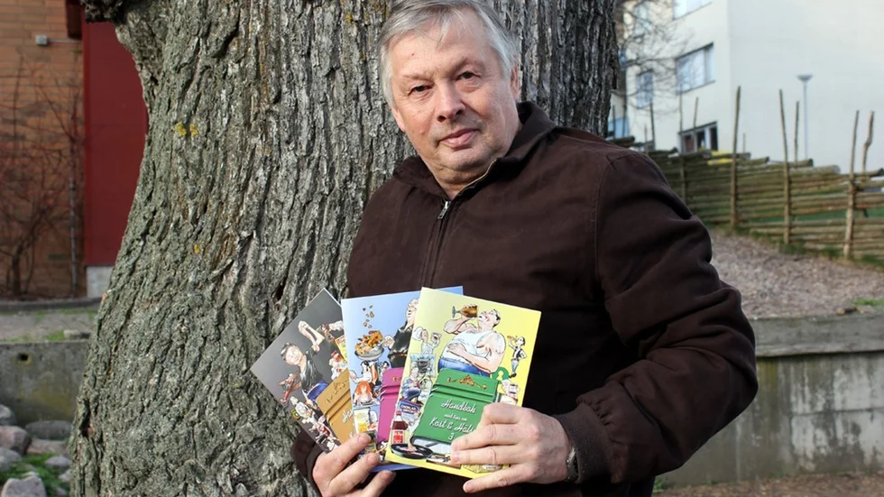 Tommy Svensson har föreläst om bland annat mat 19 gånger i Vimmerby. Foto: Lena Dahlberg