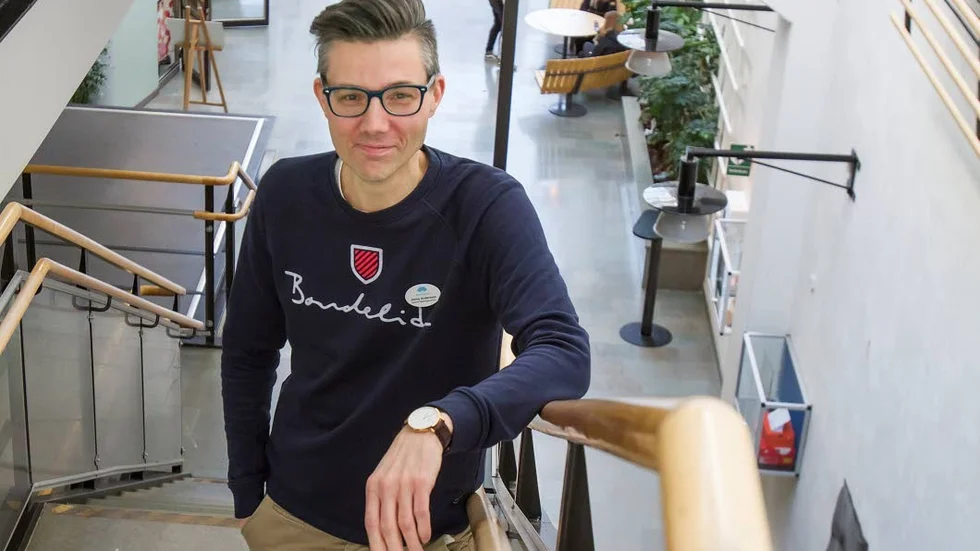 – Det är väldigt glädjande, säger Jimmy Andersson, lärare i entreprenörsskap i Motala om utmärkelsen.