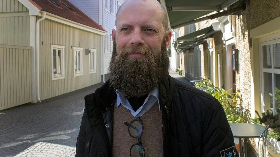 Daniel Nord - ny M-ordförande i Vadstena. Vill gärna debattera skattefrågan.