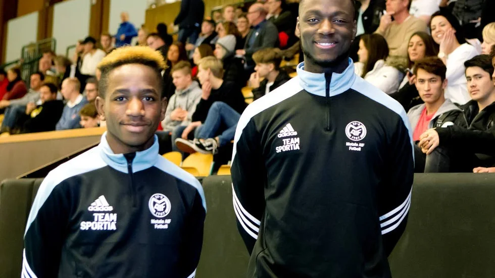 Nyförvärv. Fabrice Junus och Ismael Diawara är de senaste tillskotten i Motala AIF.