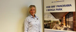 Stort intresse för bostadsrätter i Berga park