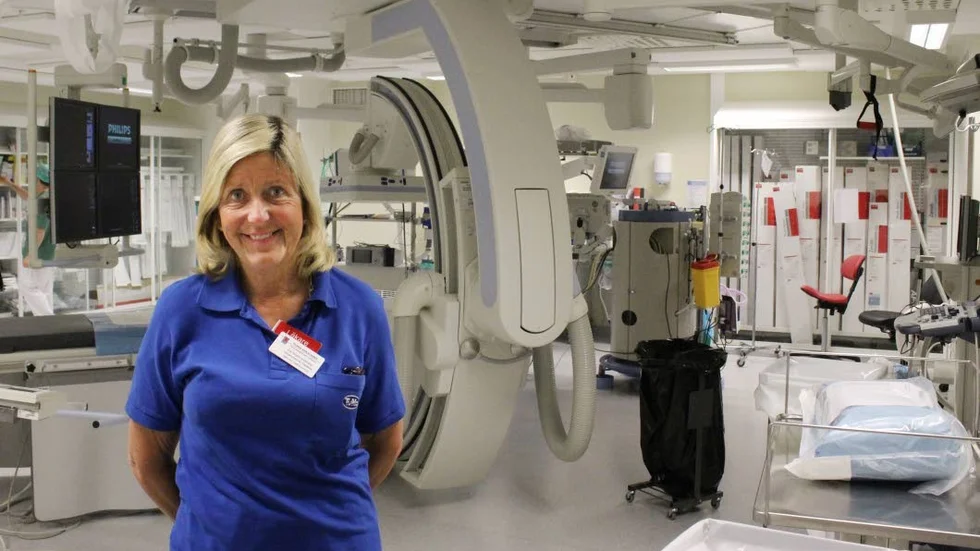 Eva Ahlgren Andersson, överläkare på Thorax- kärlkliniken på Universitetssjukhuset. Men på halvtid är hon donationsansvarig för hela Sydöstra sjukvårdsregionen.