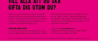 "Nödkort" mot tvångsäktenenskap