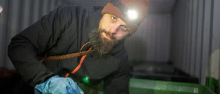 Dumpstraren Andreas: "Hade kunnat leva på löjrom och hummer när jag var student"