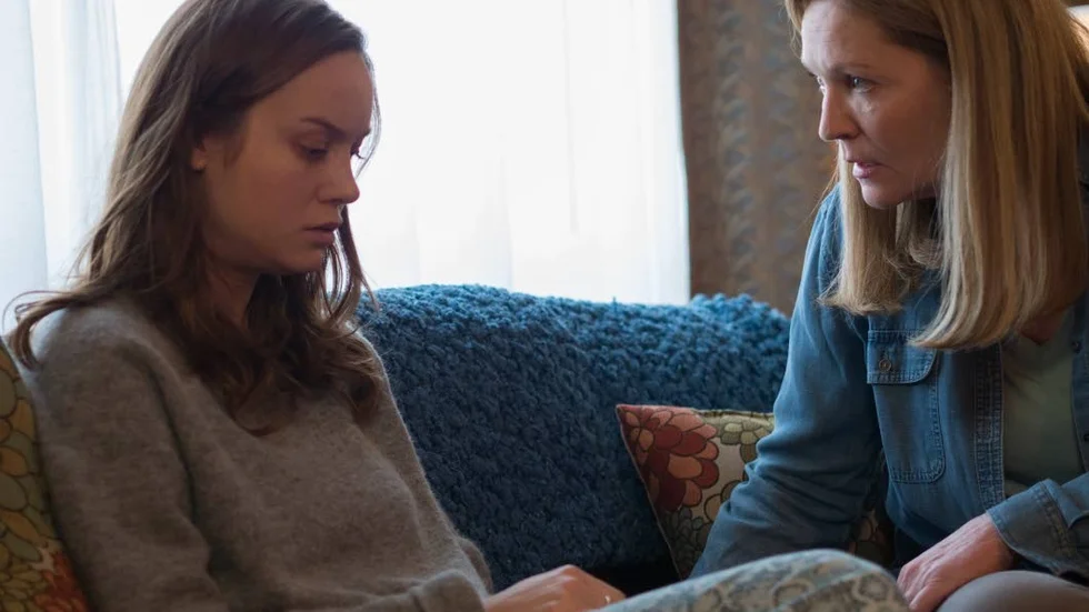 Brie Larson vann en Oscar i slutet på februari för sin roll som Joy i "Room", här med Joan Allen som spelar hennes mamma i filmen.