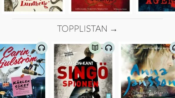 Nummer ett? Krönikören har valt sin bästa app, men det finns en uppsjö med möjligheter att lyssna på böcker nu.