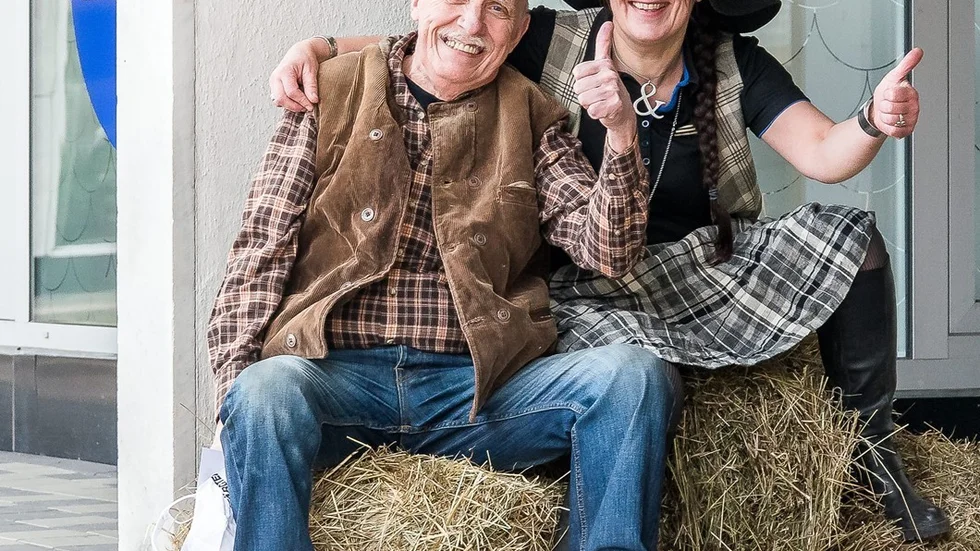 Jörgen Lundgren och Akko Karlsson tog emot. Foto: Roger M Carlsson