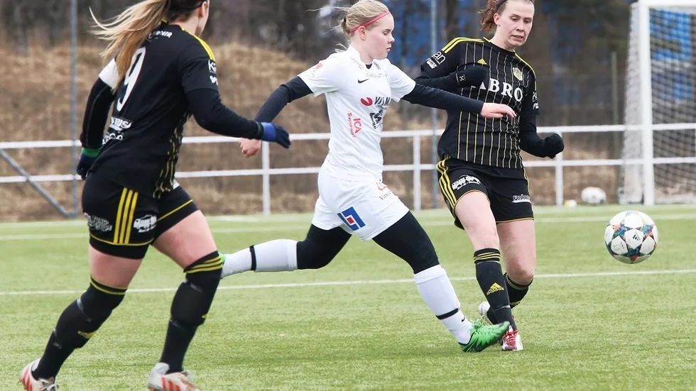Hanna Ericsson väntar sitt tredje barn och kan inte spela mer den här säsongen. Foto: Roelof Stroetinga/Arkiv