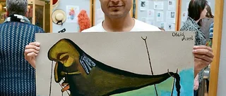 Blandad konst på gymnasiet