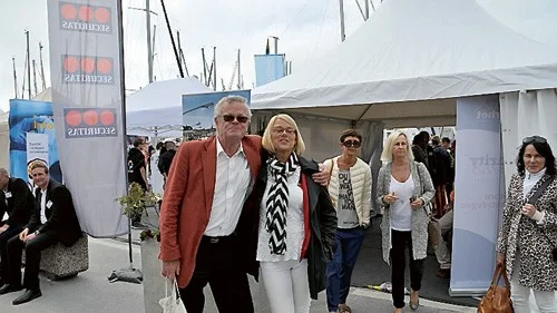 Björn Eriksson med Lotta Eriksson på Securitas.