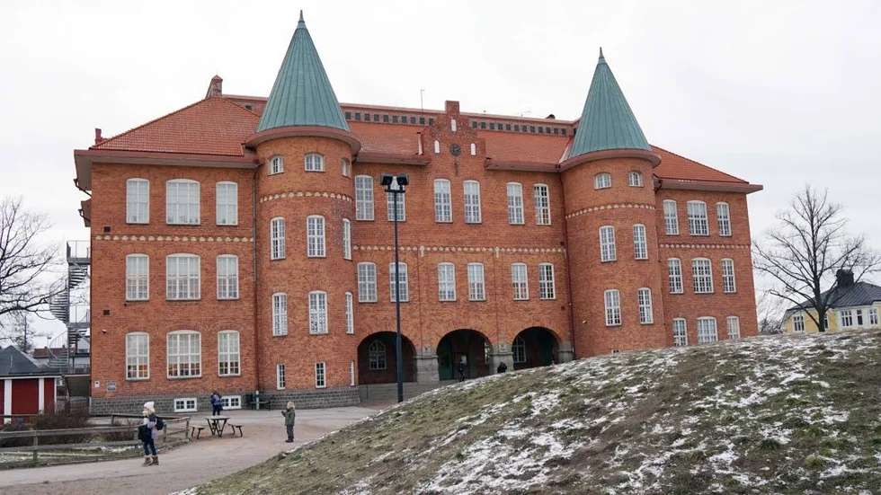 Marieborgsskolan har fått nattlig påhälsning av personer som orsakat skador i lokalerna.