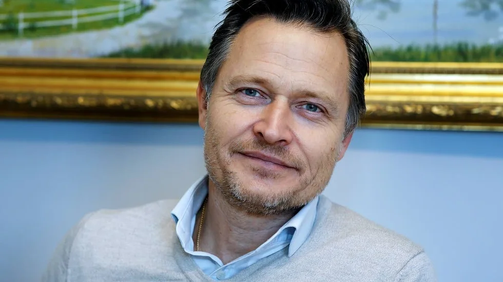 Magnus Hollwin, ny på jobbet i Motala sedan drygt en månad tillbaka.