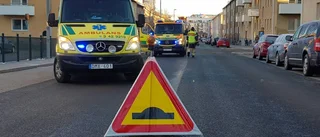 En till sjukhus efter krock