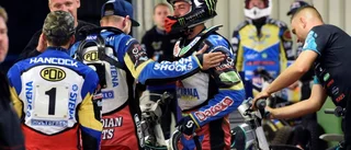 Upplagt för en speedwayrysare i 30 heat