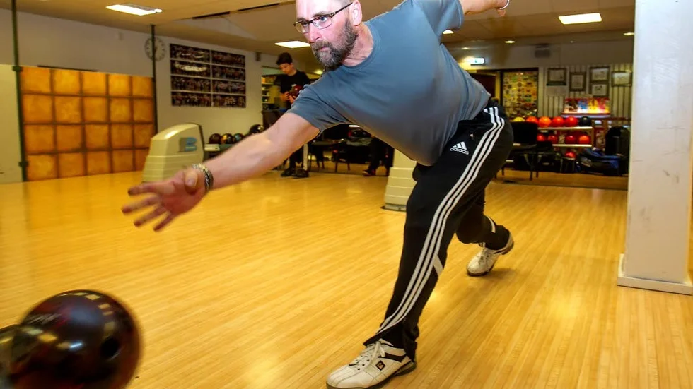 Per Rangensjö och de övriga spelarna i Team Baltzar tränade i veckan på den oljeprofil som de ska spela på i slutkvalet.