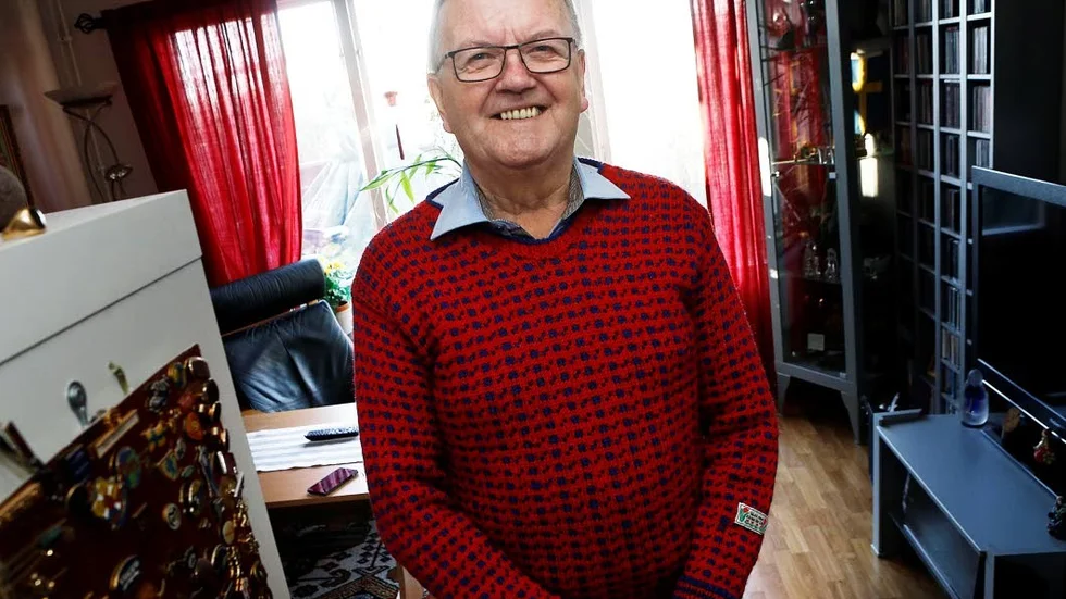 Hans Enkvist, ordförande i Motala Teaterförening.